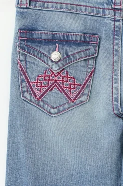 Iconic twisted jeans