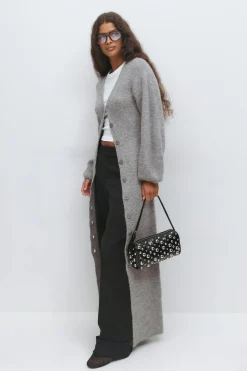 Knitted button down dress