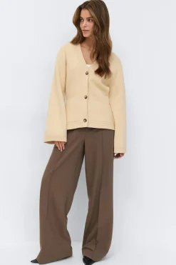 Knitted cotton cardigan