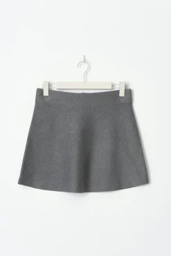 knitted jacquard skirt