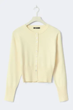 Knitted loungewear cardigan