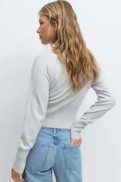 Knitted loungewear cardigan