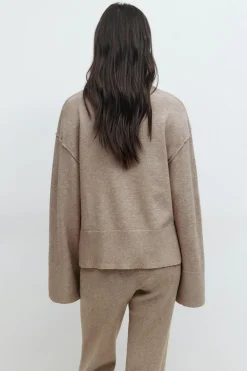 Knitted loungewear sweater