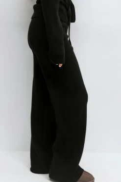 Knitted loungewear trousers