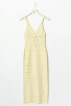 Knitted midi dress