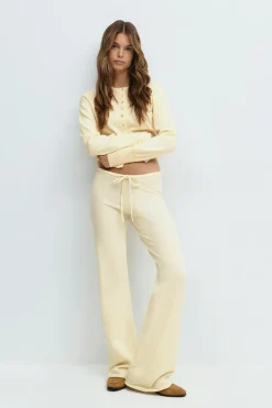 Knitted trousers