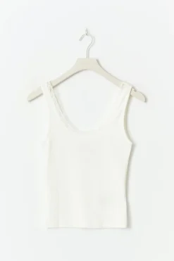 Lace detail tank