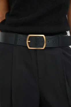 Large buckle belt