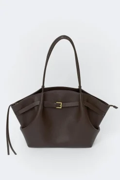 Large fold detail bag