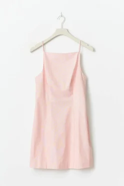 Linen blend dress