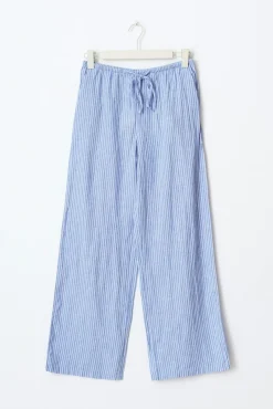 linen blend trousers