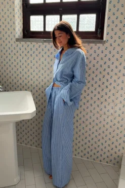 linen blend trousers