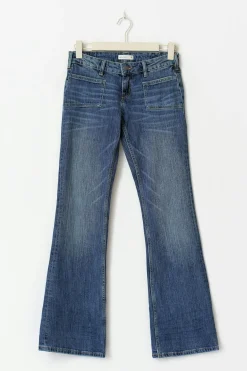 Low flare jeans