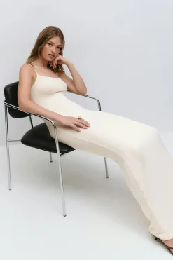 maxi slip dress