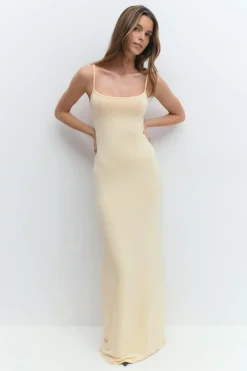 maxi slip dress