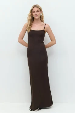 maxi slip dress