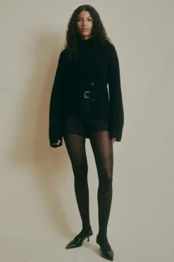 Merino wool knitted cardigan