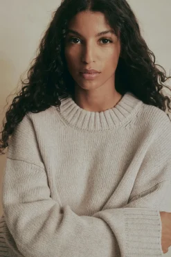 Merino wool knitted sweater