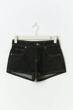 Micro denim shorts