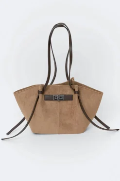 Midi long strap bag