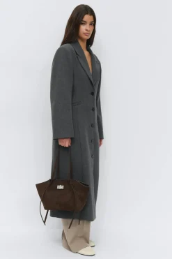 Midi long strap bag