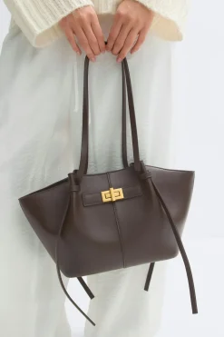 Midi long strap bag