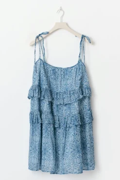 Mini frill dress
