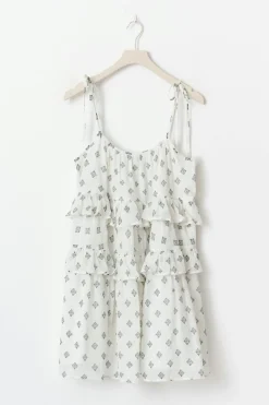 Mini frill dress
