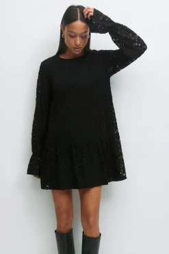 Mini lace dress