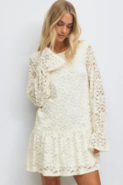Mini lace dress