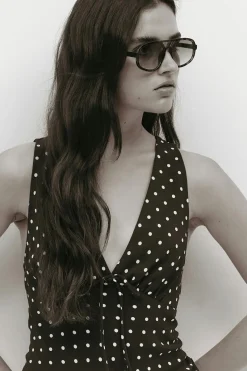 Mini slip dress