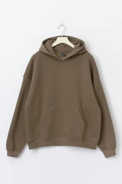 Oversized print hoodie