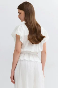 Peplum blouse