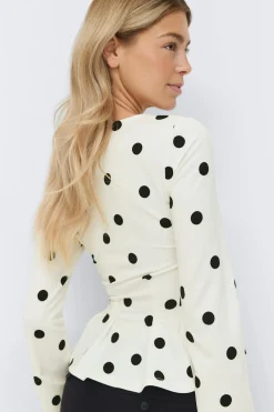 Peplum top