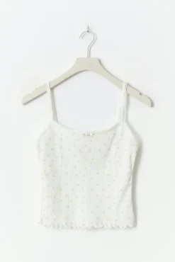 Pointelle singlet