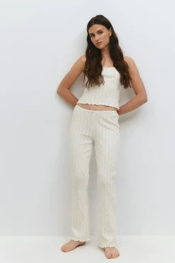 Pointelle trousers