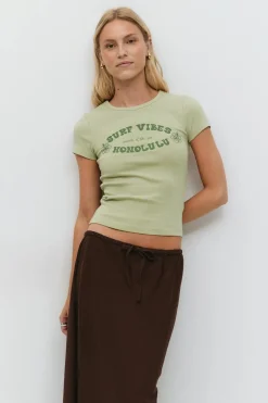 Printed tight top