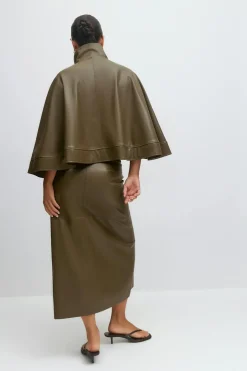 Pu skirt