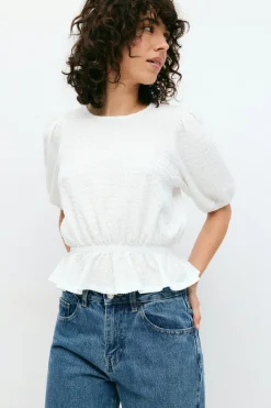 Puff sleeve top