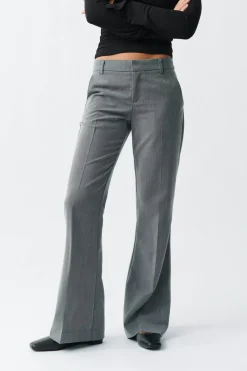 Relaxed bootcut trousers