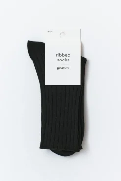 Ribbed socks