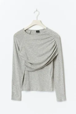 Ruched drapy top