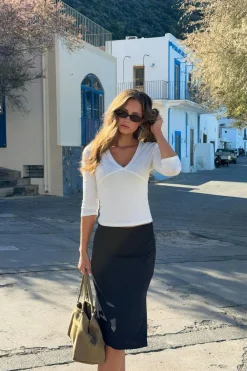 90s midi skirt