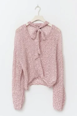 Scarf blouse