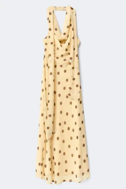 Scarf maxi dress