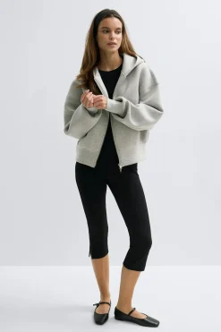 Scuba zip hoodie