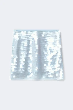 Sequin mini skirt