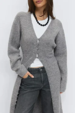 Shaped knitted dress