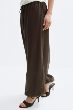 Sheer balloon trousers