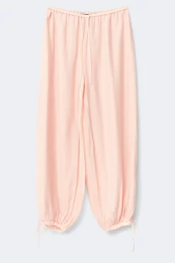 Sheer balloon trousers